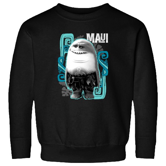 Disney Moana Maui Half Shark Sweatshirts