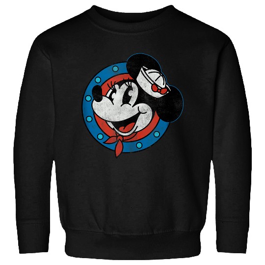 Disney Cruise Sailor Minnie Mouse Distressed Sweatshirts