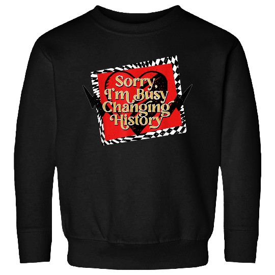 Disney Descendants 4 The Rise Of Red Busy Changing History Sweatshirts