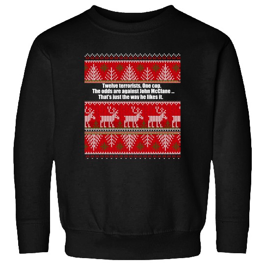 Die Hard Christmas Sweater Sweatshirts