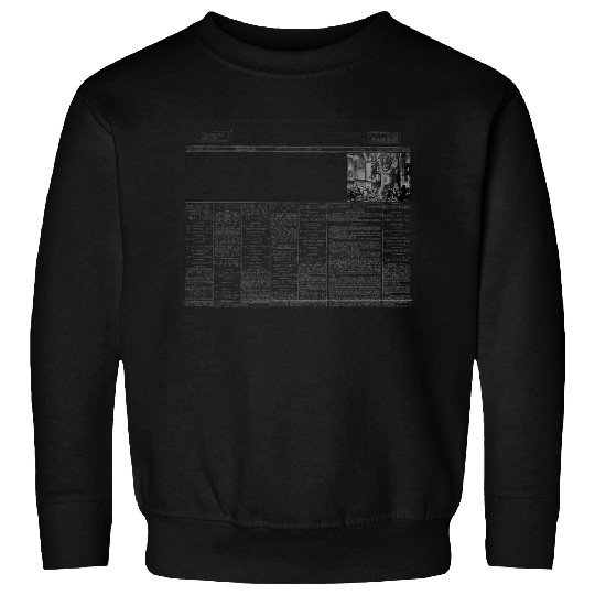 King Kong Newspaper Headlines 1933 Sweatshirts