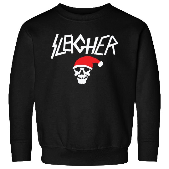 Sleigher Metal Style Xmas Sweatshirts