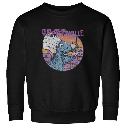 Disney Pixar Ratatouille Bon Appetit Circle Sign Sweatshirts