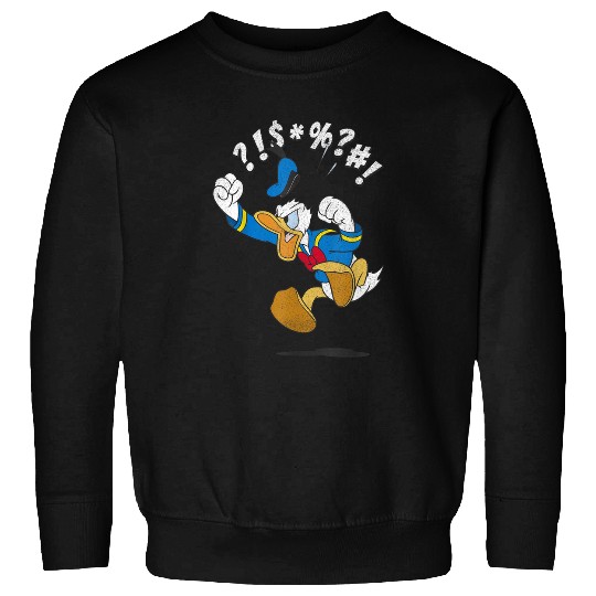 Donald Duck Angry Funny  SALE!! Mickey Retro Disney Shirt, Mickey Checkered Shirt, Vintage Disney, Retro Mickey, Mickey Gift S-5XL Sweatshirts