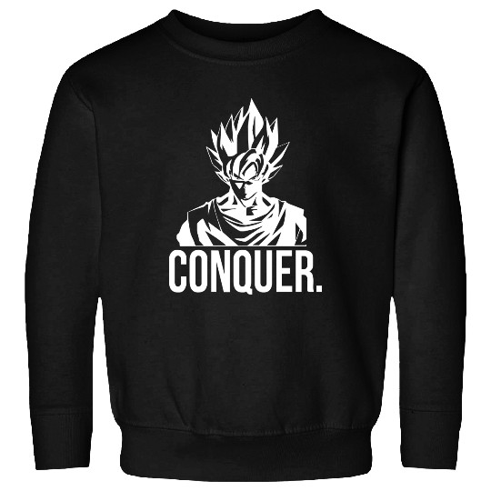 CONQUER - Super Saiyan Goku Sweatshirts