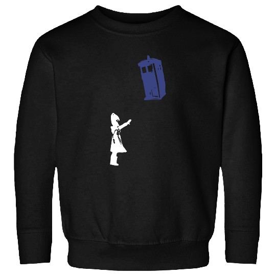 Stencil Doctor Who TARDIS Sweatshirts