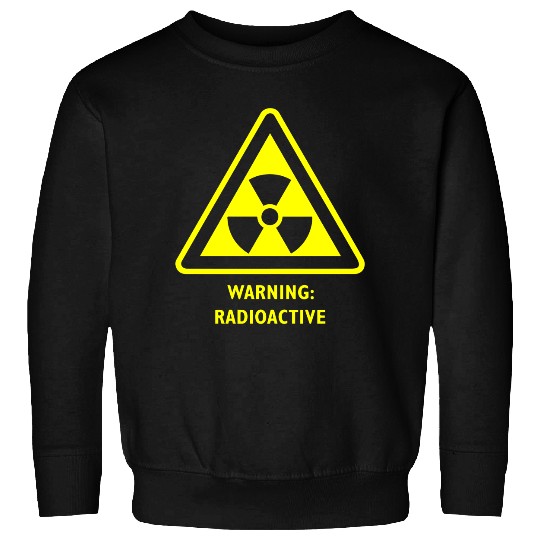 Radioactive Laboratory Hazard Warning Symbol Sweatshirts