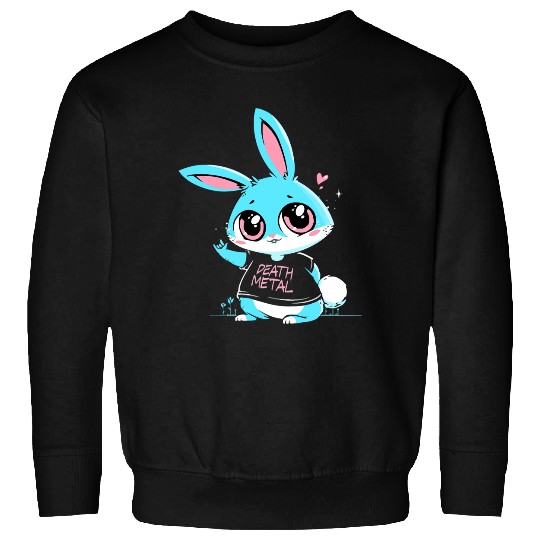Death Metal Bunny Sweatshirts