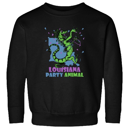 Louisiana Party Animal Sweatshirts