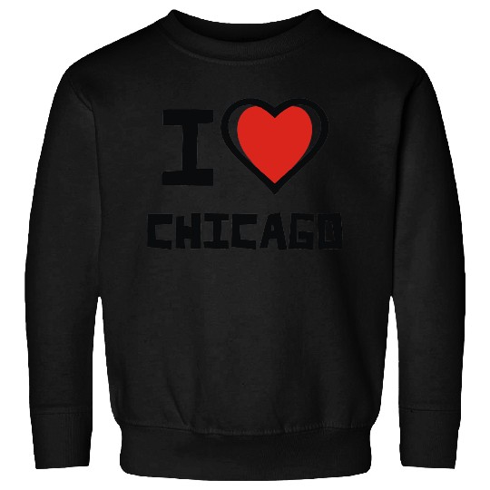 I love Chicago Sweatshirts