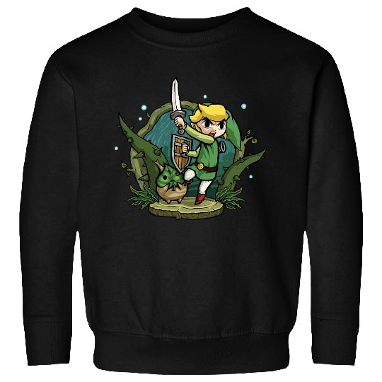 Zelda Wind Waker Forbidden Woods Sweatshirts