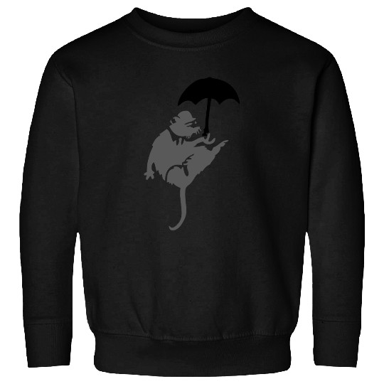 Banksy Flying Rat Sweatshirts