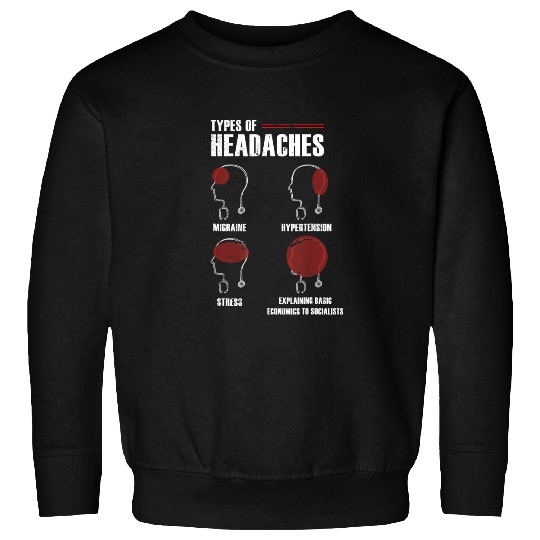 Funny Capitalist Gift Anti Socialism Capitalism Sweatshirt