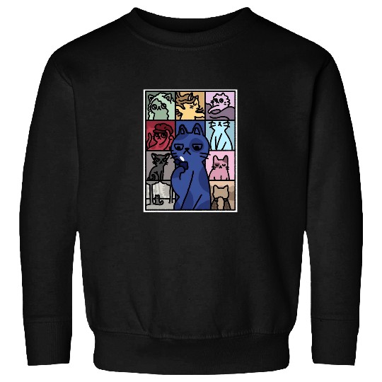 Cat Eras Tour Poster Sweatshirts