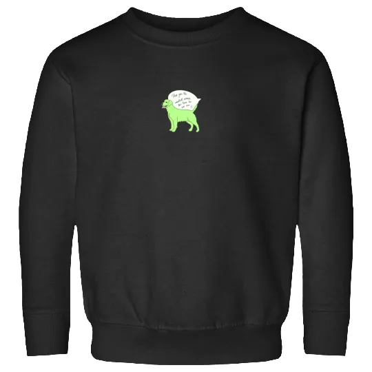 Discover Key lime green dog Taylor Sweatshirts