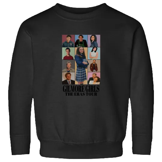 Black _ Gilmore Girls Eras Tour , Eras Tour GG Edition, Rory Gilmore , Eras Tour , Sw Sweatshirts