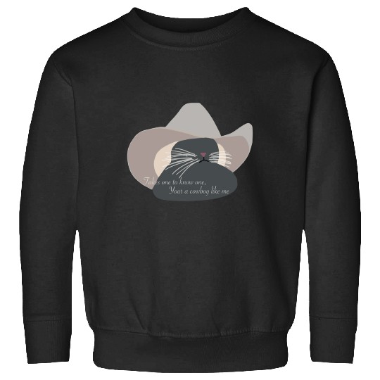 Discover Taylor cowboy like me cat Sweatshirts