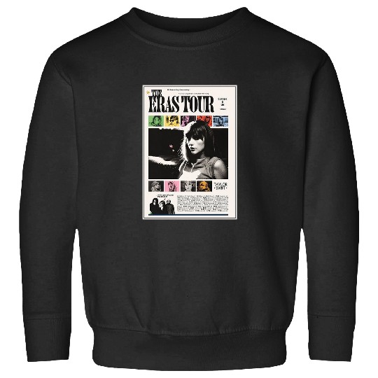 Discover The Eras Tour Poster Taylor Sweatshirts