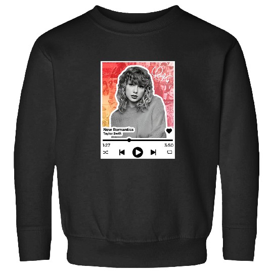 Discover Taylor design with customizable song Sweatshirts