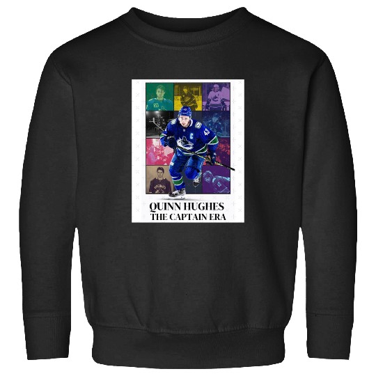 Quinn Hughes “Eras Tour” Vancouver Canucks (Bigger Print)  .png Sweatshirts