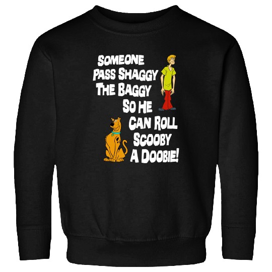 New Scooby Doo Pass Shaggy The Baggy Sweatshirts