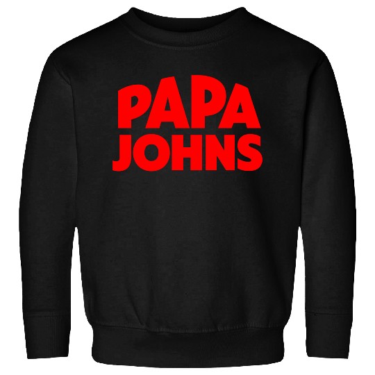 Papa Johns Pizza Logo Sweatshirts