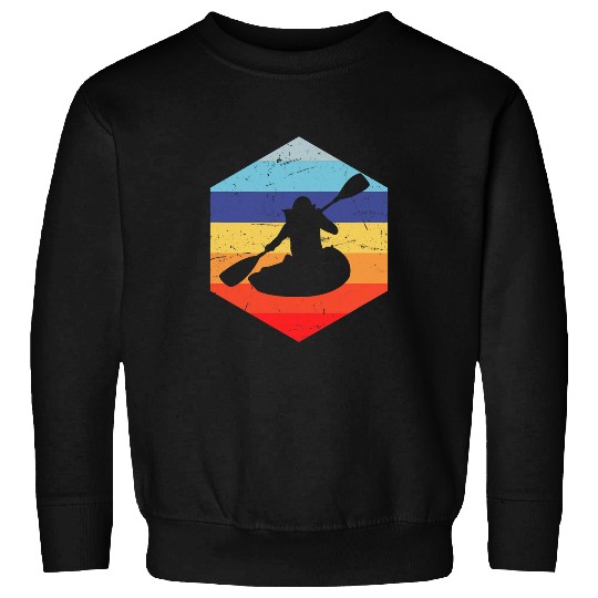canoe paddle boat kayak canoeing men ladies kayaking 1 Sweatshirts
