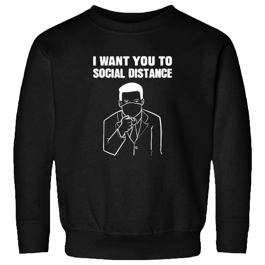 Social Distance Health Care Worker Sweatshirts