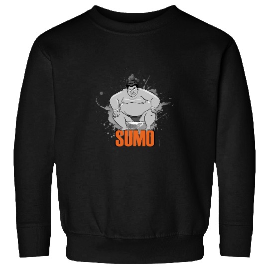 sumos Wrestling Heavy Weight Japanese Sweatshirts