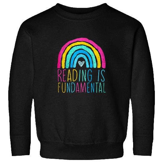 Fundamental Reading Geeky Bookworm Poetry Lover Literature 2 Sweatshirts