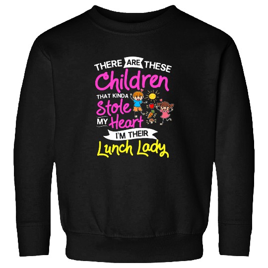 Womens Lunch Lady School Cafeteria Worker 1 Sweatshirts