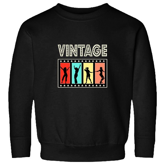 1950s Sock Hop Men Women Gifts Rockabilly Doo Wop vintages 2 Sweatshirts