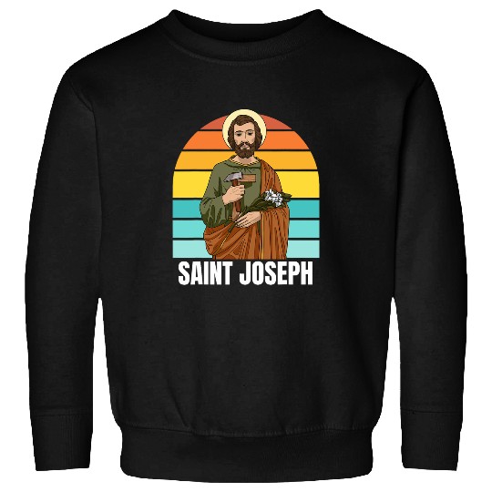 Saint Joseph Catholic Father And Worker 30 Sweatshirts