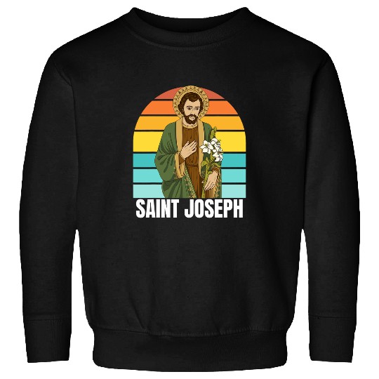 Saint Joseph Catholic Father And Worker 39 Sweatshirts
