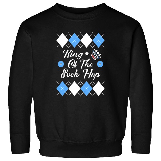 1950s Sock Hop Dance 50s Party Rock N Roll Rockabilly Argyle Sweatshirts