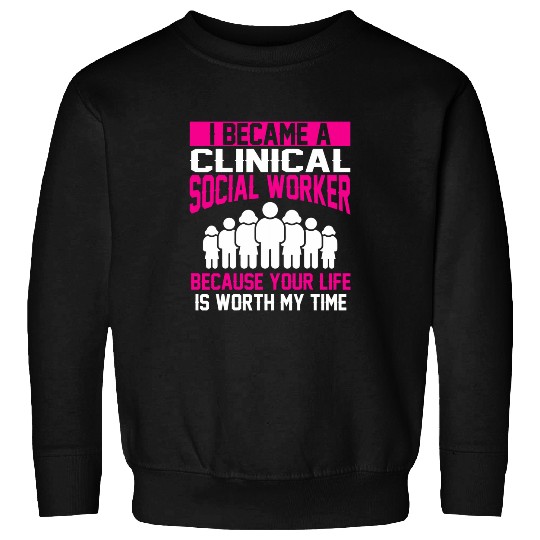 Discover Clinical Social Worker Apparel bests Amazing Workers Design Sweatshirts