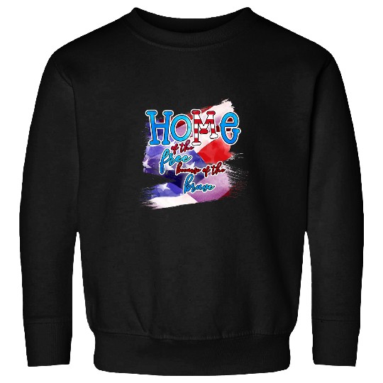 American Flag Stars Stripes 4th of July Patriotic Graphic 1 Sweatshirts