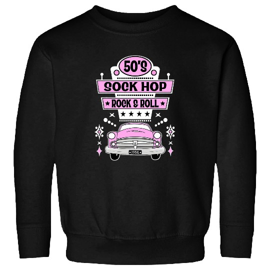 50s Rockabilly vintages 1950s Clothing For Women Men Sock Hop 31 Sweatshirts