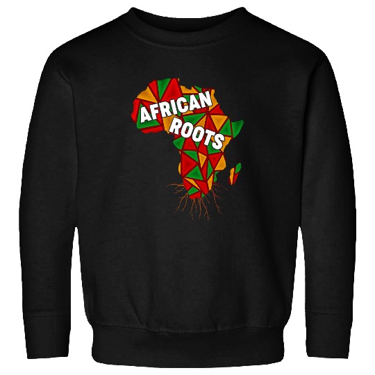 Africa Map Names Of African Countries Afro Melanin Men Women Sweatshirts