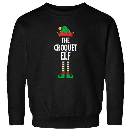 Funny Croquet Costume Christmas Santa xmass Sweatshirts