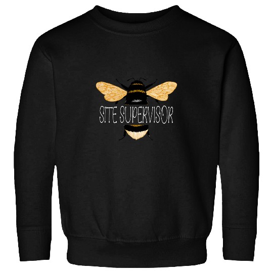 Womens Site Supervisor Bee s Teacher Bee School Sweatshirts