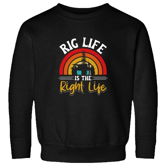 Oil Rig Team Roughneck Oilfield Drilling Oil Rig Worker 7 Sweatshirts