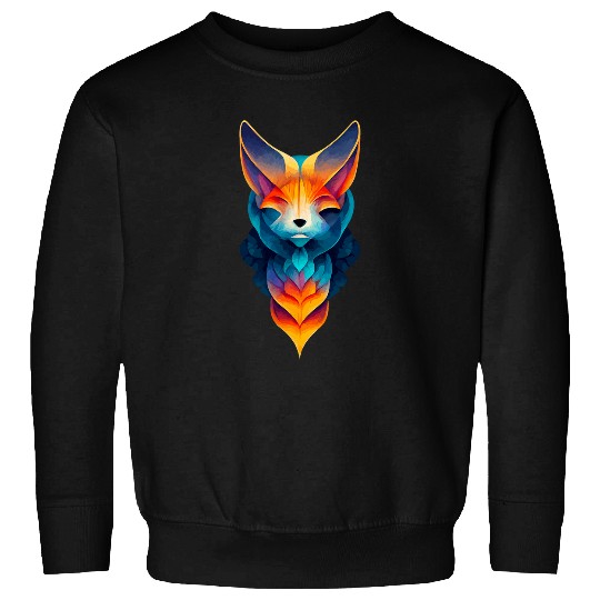 Fox Lover spirituell Graphic Fox Retro Foxes Wildlife Animal Vintage Sweatshirts