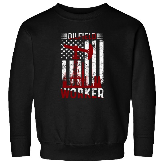 Oilfield Worker Rig Roughneck Oilfield Worker 1 Sweatshirts