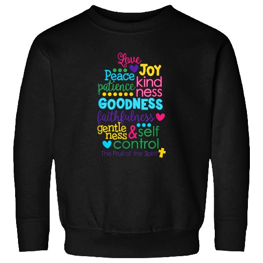 Galatians 52223 Fruit of the Spirit Gift Sweatshirts