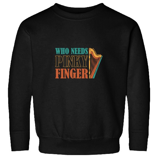 Harp Player For Harp Girl Harpist Orchestra Musician Musical 32 Sweatshirts