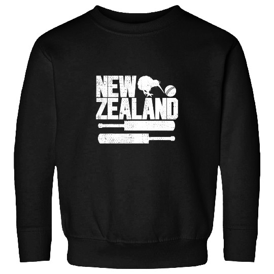 Cricket Fan New Zealand Cricket Mr Kiwi and Mr Ball Sweatshirts