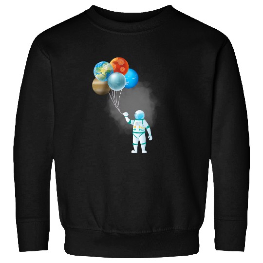 Astronauts Rocketman Costume Astronaut Helmet Spaceman Planet Mens Kids Sweatshirts