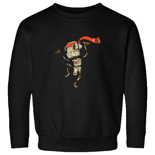 Martial Arts Robots for Karate and Kung Fu Lovers Sweatshirts