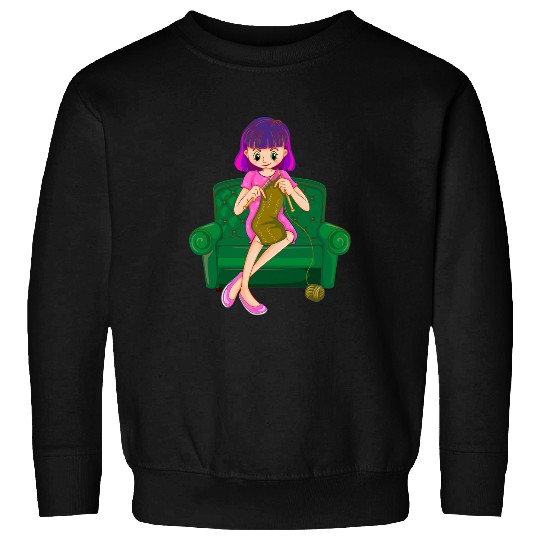 Knitting Yarn girlting wool hobbyter crochet Sweatshirts